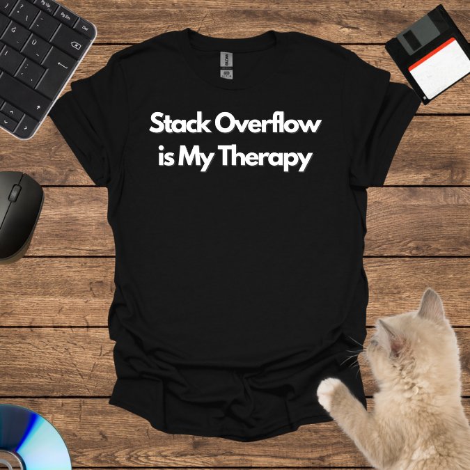 Stack Overflow is My Therapy T-Shirt