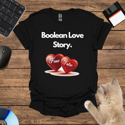 Boolean Love Story. T-Shirt