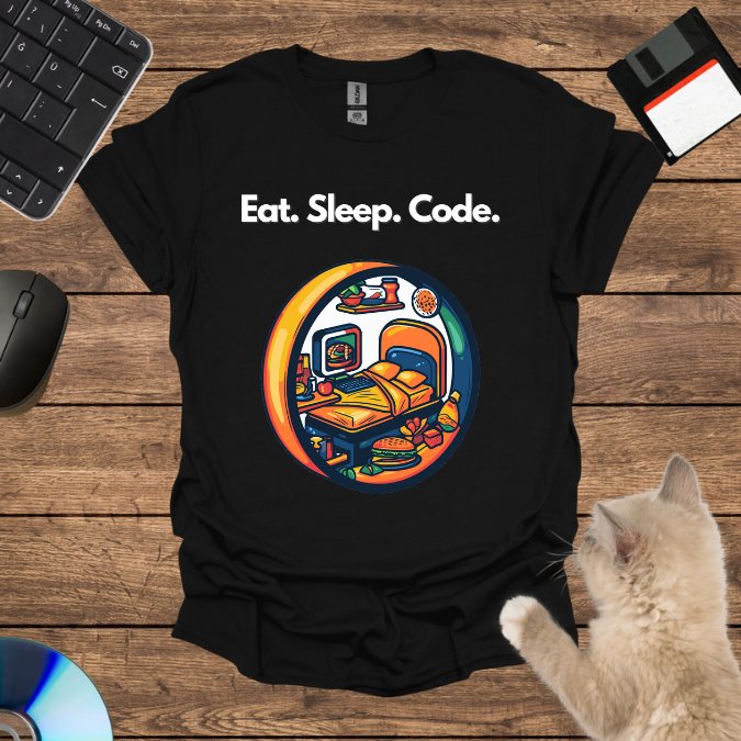 Eat. Sleep. Code. T-Shirt