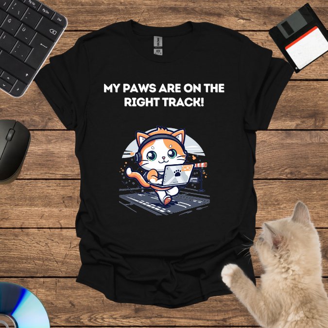 My paws are on the right track!