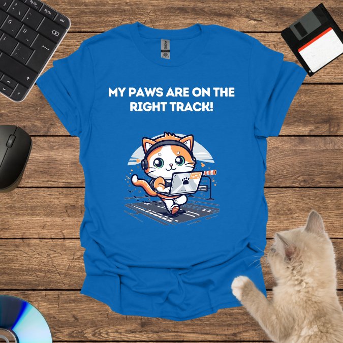 My paws are on the right track!