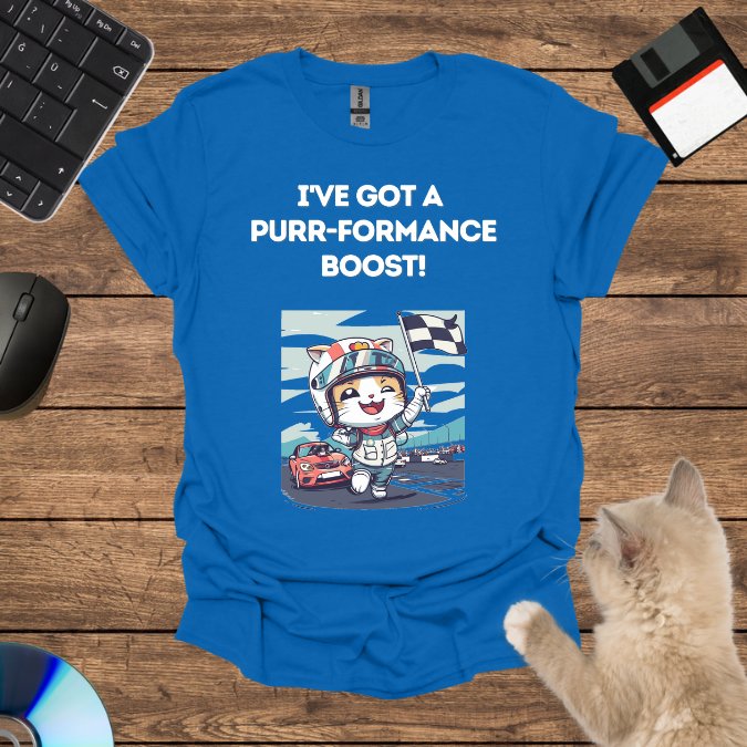 I've got a purr-formance boost!