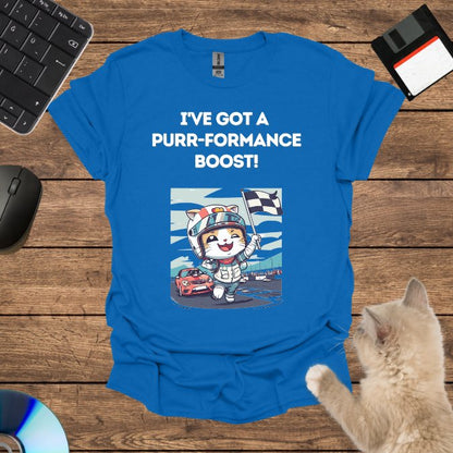 I've got a purr-formance boost!