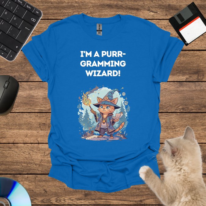 I'm a purr-gramming wizard!