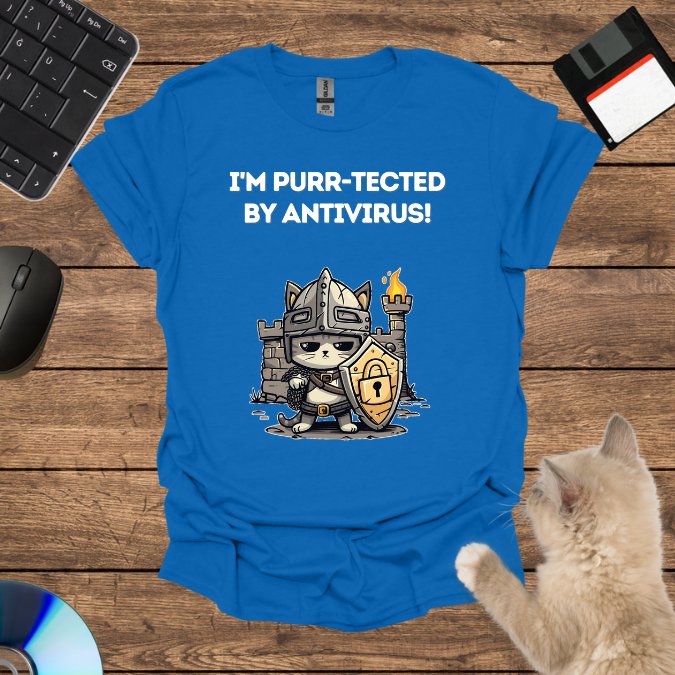 I'm purr-tected by antivirus!