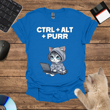 Ctrl + Alt + Purr T-Shirt