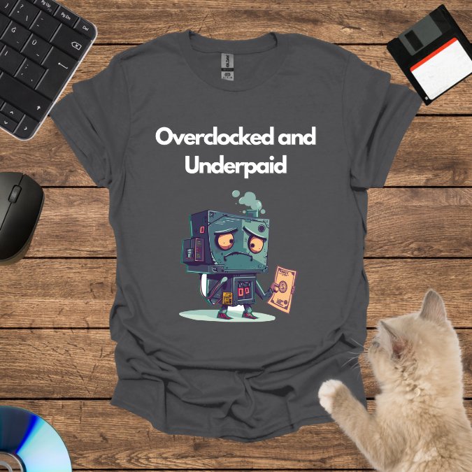 Overclocked and Underpaid T-Shirt