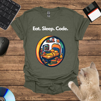 Eat. Sleep. Code. T-Shirt