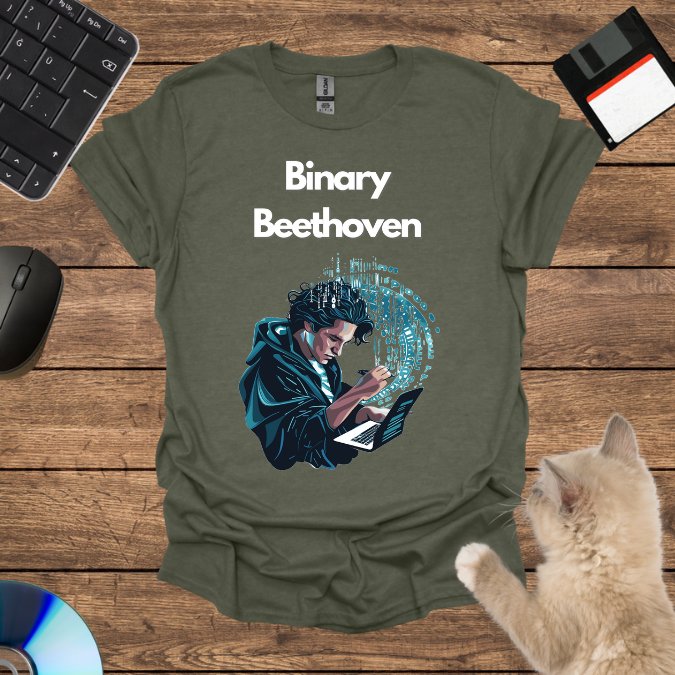 Binary Beethoven T-Shirt