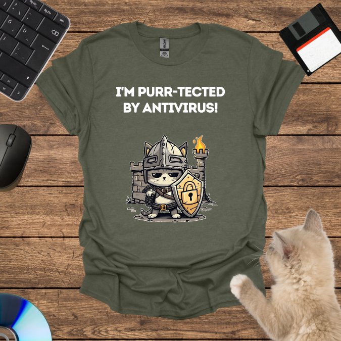 I'm purr-tected by antivirus!