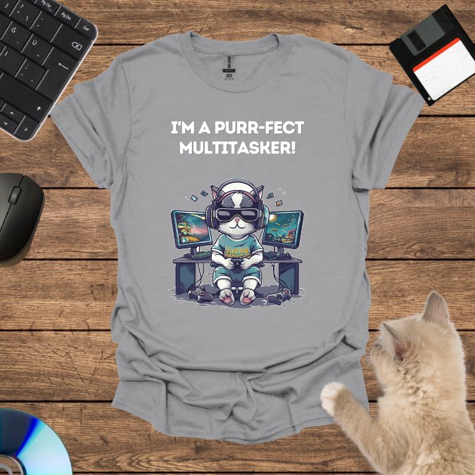 I'm a purr-fect multitasker!