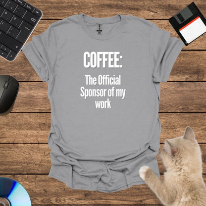 Coffee: The Official Sponsor of Coders T-Shirt