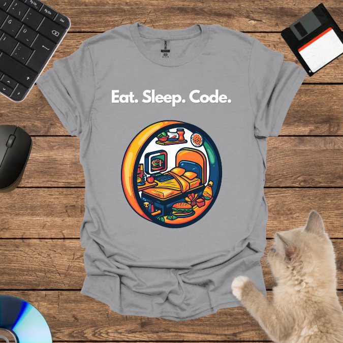 Eat. Sleep. Code. T-Shirt