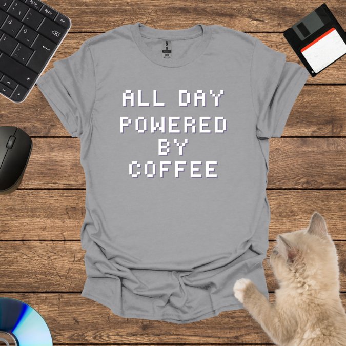 Powered by Coffee and Code T-Shirt