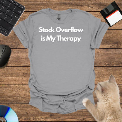 Stack Overflow is My Therapy T-Shirt