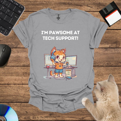 I'm pawsome at tech support!