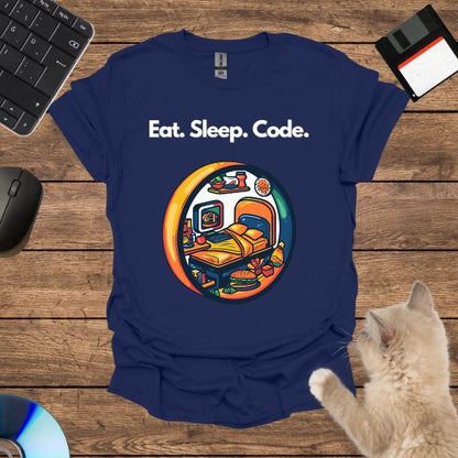 Eat. Sleep. Code. T-Shirt