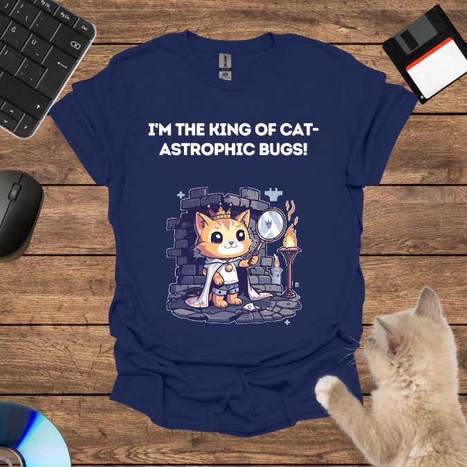 I'm the king of cat-astrophic bugs!