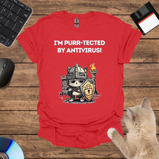 I'm purr-tected by antivirus!