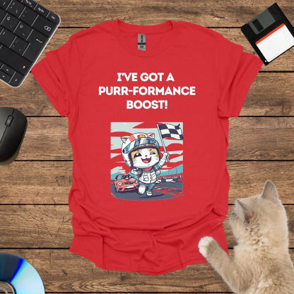 I've got a purr-formance boost!