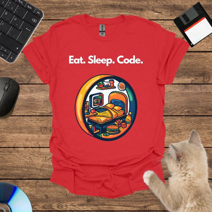 Eat. Sleep. Code. T-Shirt