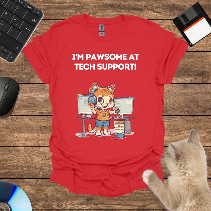 I'm pawsome at tech support!