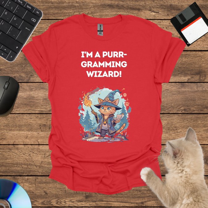 I'm a purr-gramming wizard!