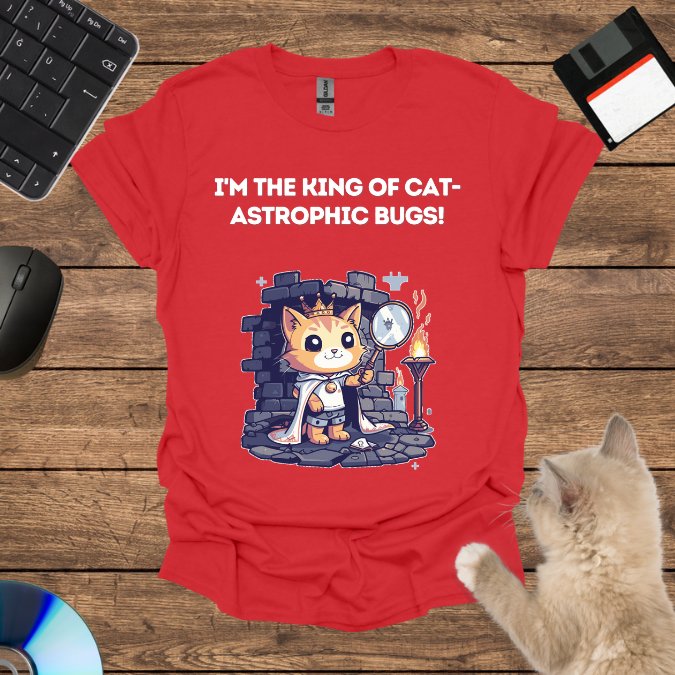 I'm the king of cat-astrophic bugs!