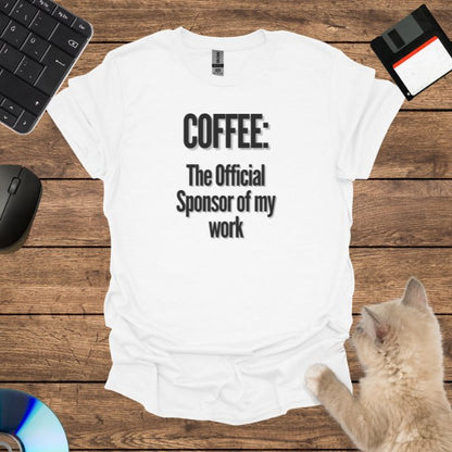 Coffee: The Official Sponsor of Coders T-Shirt