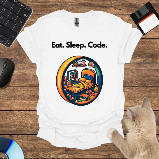 Eat. Sleep. Code. T-Shirt