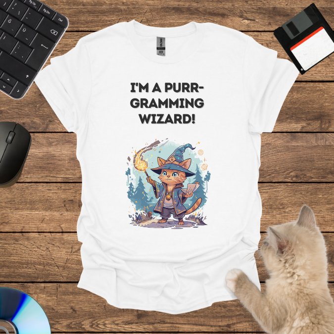 I'm a purr-gramming wizard!