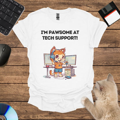 I'm pawsome at tech support!